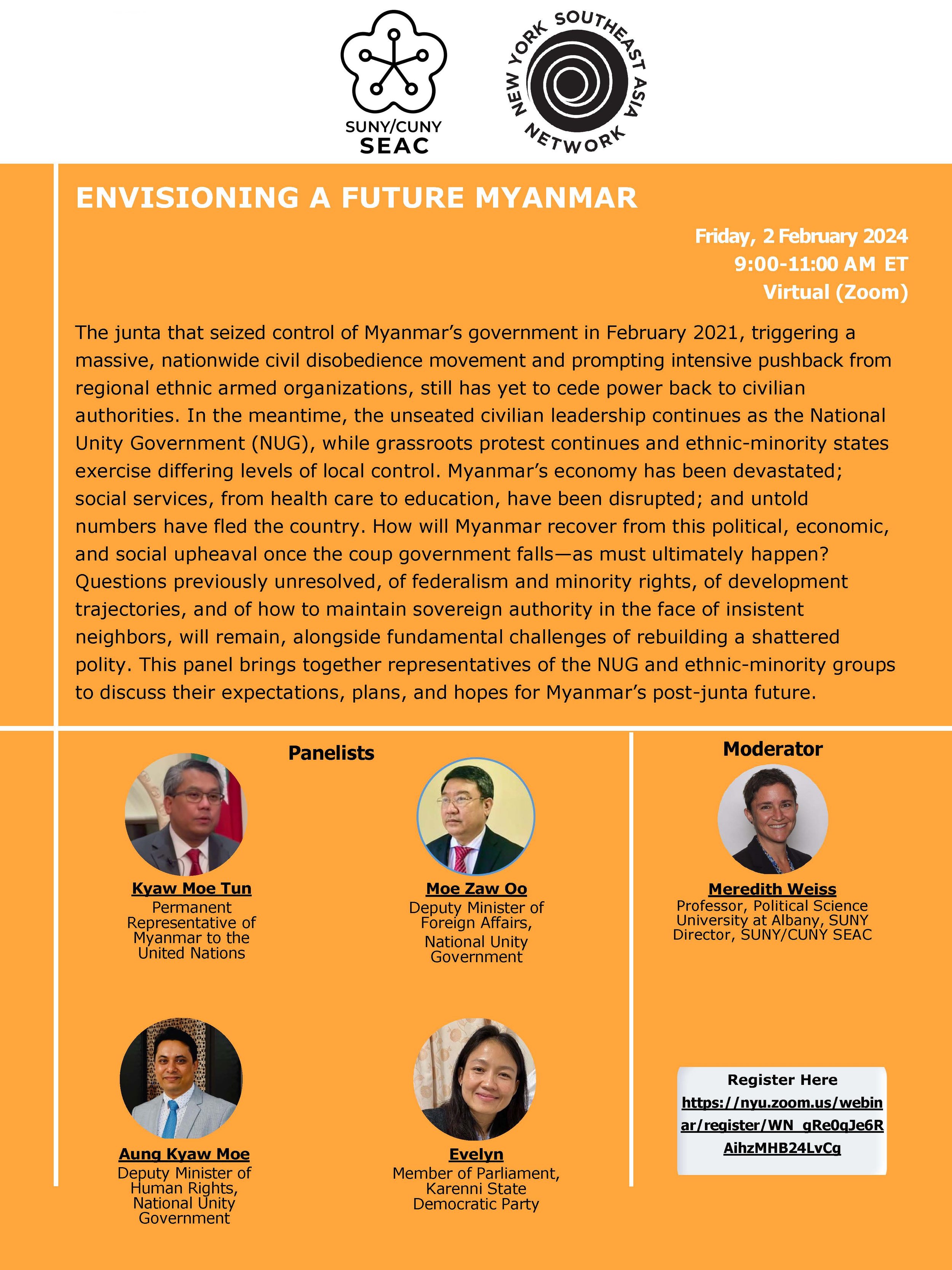 Webinar: Envisioning a Future Myanmar – The Knowledge for Democracy ...